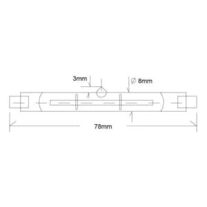 VITO 1100031 ECO Халогенна Лампа R7S 150W 2800K