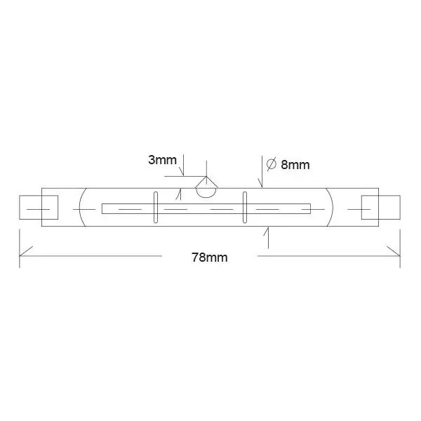VITO 1100031 ECO Халогенна Лампа R7S 150W 2800K