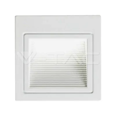 V-TAC VT-121284 3W LED   За Стъпала Бяло Тяло 4000К IP20