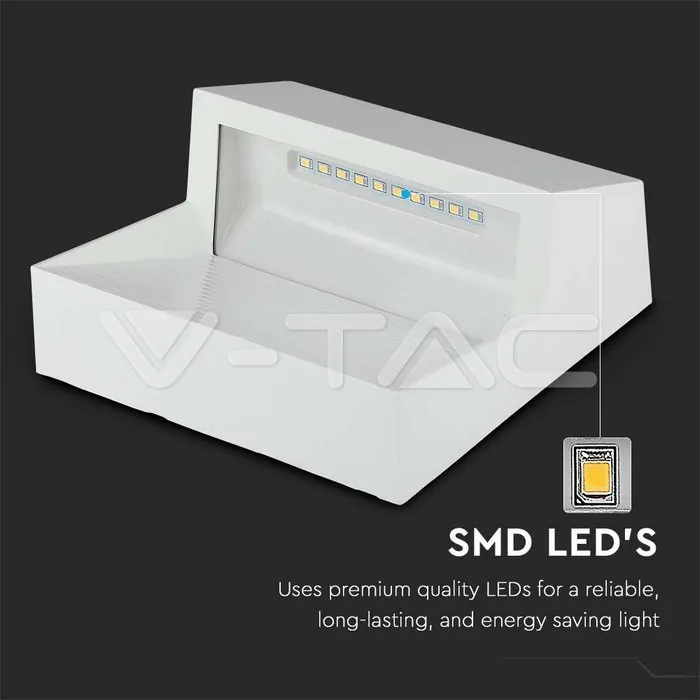 V-TAC VT-121402 3W LED   За Стъпала Бяло Тяло 3000К IP65