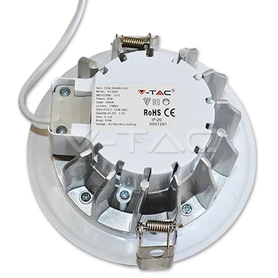 V-TAC VT-1216 20W COB Луна В 10W Тяло Бяла Светлина