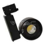 V-TAC VT-1238 45W LED COB CRI>95 Прожектор Релсов Монтаж черно Тяло Бяла Светлина