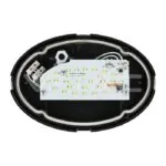 V-TAC VT-1268 8W Плафон Овал Черно Тяло 6400K IP66