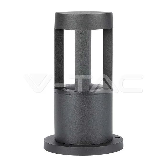 V-TAC VT-128324 10W LED Наземна Лампа Черно Тяло 25см 5000К