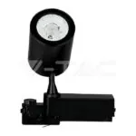 V-TAC VT-1287 35W LED Прожектор Релсов Монтаж Черно Тяло Бяла Светлина