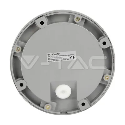 V-TAC VT-1318 2W LED   за Стъпала Сиво Тяло Кръг Неутрално Бяла Светлина