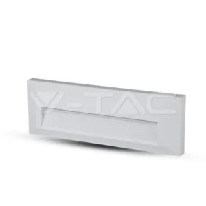 V-TAC VT-1327 3W LED   за Стъпала Бяло Тяло Топло Бяла Светлина