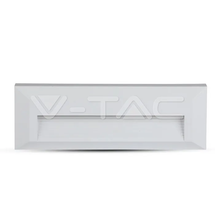 V-TAC VT-1327 3W LED   за Стъпала Бяло Тяло Топло Бяла Светлина