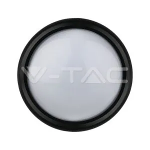 V-TAC VT-1349 12W LED Плафон Черно Тяло Топло Бяла Светлина IP65