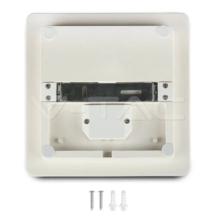 V-TAC VT-55679 15W LED Плафон SAMSUNG Чип Frameless Квадрат 4000K IP44 100lm/W