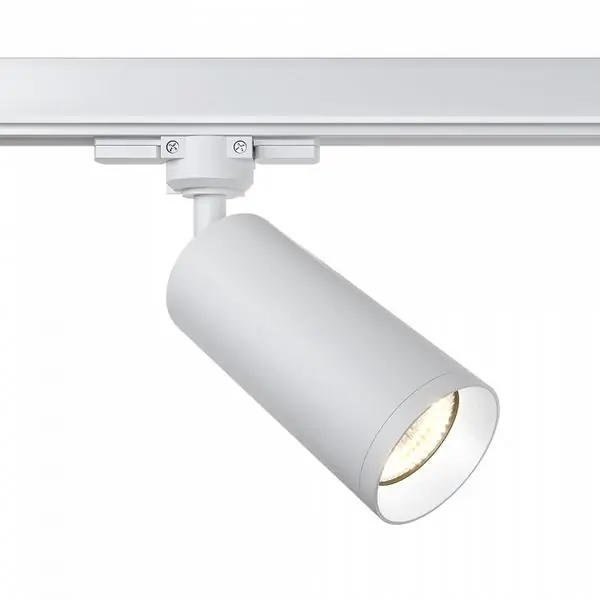 Maytoni TR028-3-GU10-W Спот прожектор за Трифазно Релсово осветление Focus 220V 1xGU10