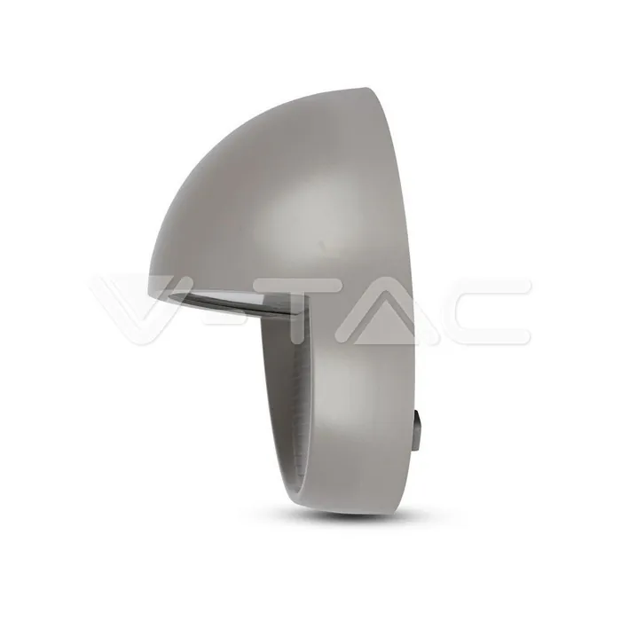 V-TAC VT-1407 3W LED   за Стъпала Сиво Тяло Кръг Неутрално Бяла Светлина