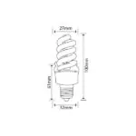Vito 1411901 MICROZEN T2 2700K IP20 9W E14 220V