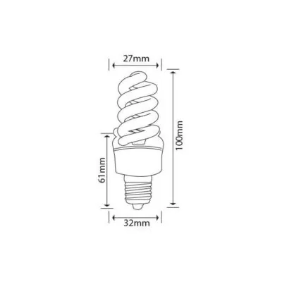 Vito 1411921 MICROZEN T2 6400K IP20 9W E14 220V