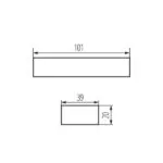 Kanlux 1425 Захранващ Трансформатор Електронен 220V-12V 60W SET IP20