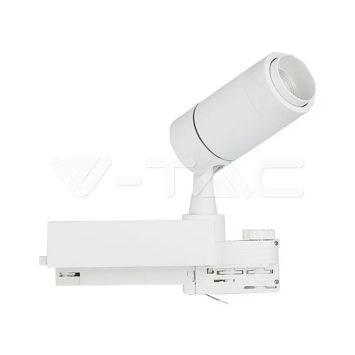 V-TAC VT-1456 15W Релсов Прожектор Бяло Тяло Blue Tooth 3 в 1