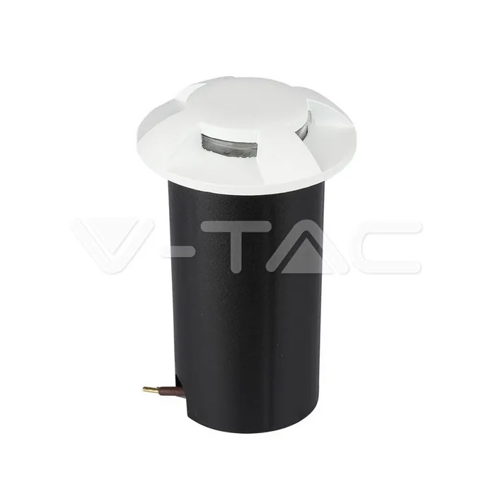 V-TAC VT-1471 1W LED Осветител за Стъпала Бял Четирипосочен 6500K
