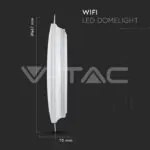 V-TAC VT-1497 SMART LED Плафон 40W Ф350 Звезди Топла + Студена Светлина