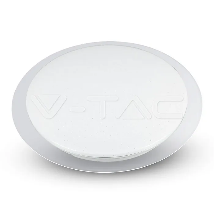 V-TAC VT-1497 SMART LED Плафон 40W Ф350 Звезди Топла + Студена Светлина