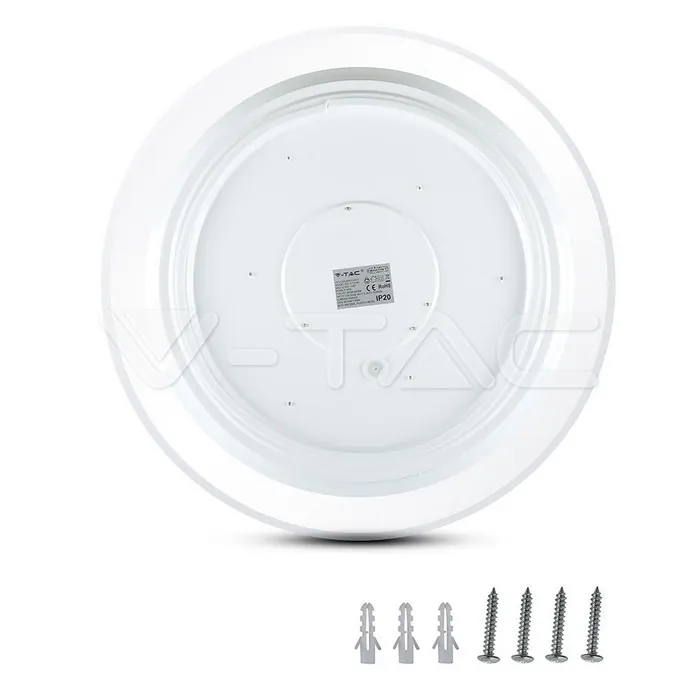 V-TAC VT-1498 SMART LED Плафон 60W Ф450 Звезди Топла + Студена Светлина
