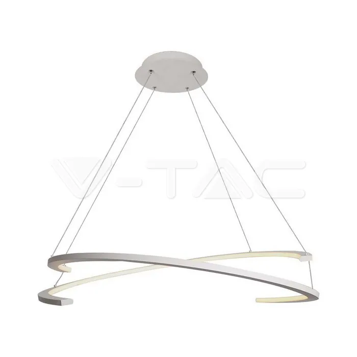 V-TAC VT-14986 LED Осветител 48W Висящ 800x1200мм Димиращ Бял 3000К