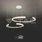 V-TAC VT-14993 LED Осветител 48W Висящ 1100x800x1200мм Димиращ Бял 4000К