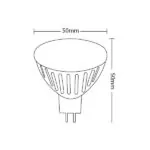 VITO 1513720 ЛЕД Лампа SPOTLED-2 GU5.3 MR16 6W 528Lm 6400K 12VDC