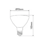 Vito 1514350 Лед Крушка PARLED PAR30 6400K IP20 13.2W E27 220V