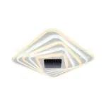 V-TAC VT-15356 150W LED Осветител За Таван (50*50*7CM) CCT: 3000K+6000K Димираща + Дистанционно