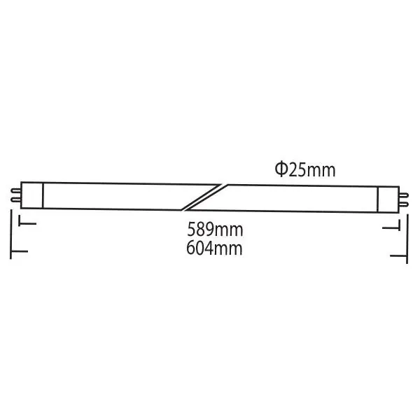 Vito 1600011 T8 ЛЕД 600MM 4500K IP20 9W G13 220V