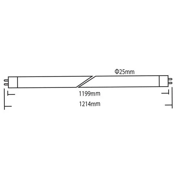 Vito 1600101 T8 ЛЕД 1200MM 3000K IP20 18W G13 220V
