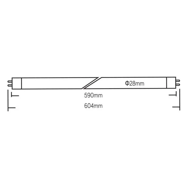 Vito 1600410 OPTILED T8 600MM 4000K IP20 9W G13 220V
