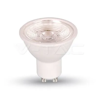 V-TAC VT-1668 LED Крушка 7W GU10 Пластик Лупа Димируема 6000K 38°