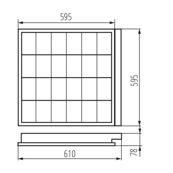 Kanlux 19730 OPR.RASTR.PODT REGIS 3 G13 220V IP20