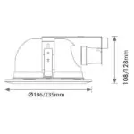 Vito 2000380 VEGA-8GH NICKEL 8 IP20 40W E27 220V
