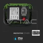 V-TAC VT-20037 10W LED Прожектор SAMSUNG Чип Презаредим USB + SOS Функция IP44 4000K
