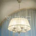 V-TAC VT-20186 LED Крушка SAMSUNG Чип 5.5W E14 C37 Кендъл Димиращ 4000K
