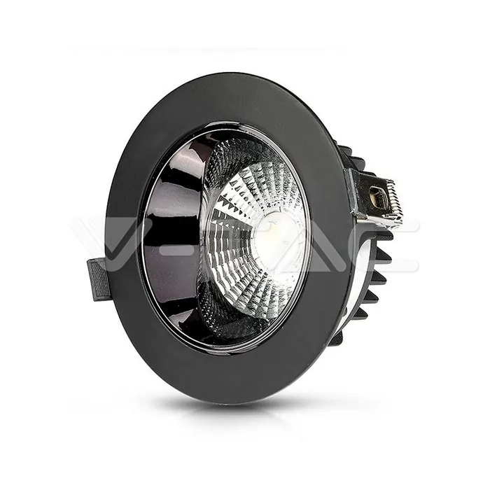 V-TAC VT-20059 LED Луна SAMSUNG Чип - 30W Рефлоктор COB Черна 6400К