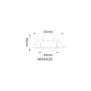 Vito 2010850 VT9232-20W MATTE CHROME IP20 20W G4 220V