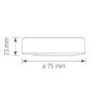 Vito 2011080 KRONOS NICKEL IP20 20W G4 220V