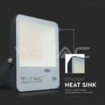 V-TAC VT-20173 50W LED Прожектор Със Светлинен Сензор SAMSUNG Чип Черно Тяло 4000K 100 lm/W