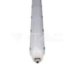 V-TAC VT-20212 LED Влагозащитено Тяло M-Серия 1200мм 36W 6400K Прозрачно Стоманен Клип 120 lm/W