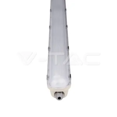 V-TAC VT-20213 LED Влагозащитено Тяло M-Серия 1500мм 48W 4000K Прозрачно Стоманен Клип 120 lm/W
