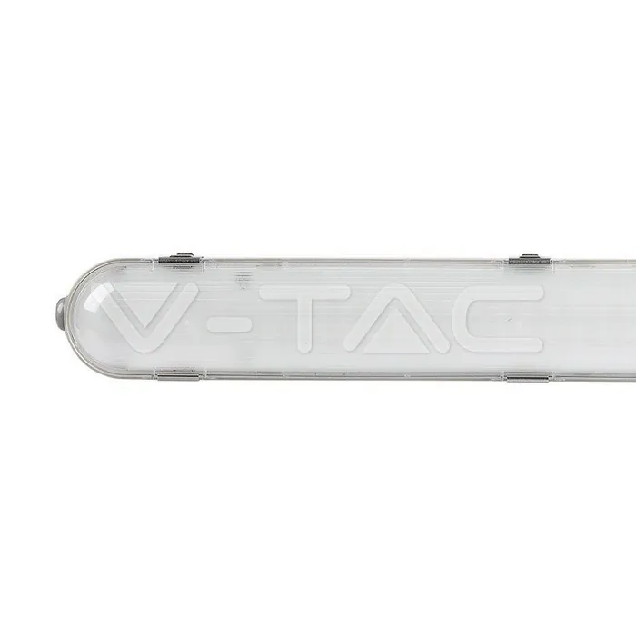V-TAC VT-20212 LED Влагозащитено Тяло M-Серия 1200мм 36W 6400K Прозрачно Стоманен Клип 120 lm/W