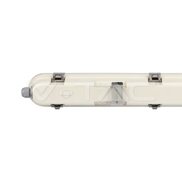 V-TAC VT-20212 LED Влагозащитено Тяло M-Серия 1200мм 36W 6400K Прозрачно Стоманен Клип 120 lm/W