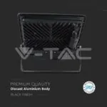 V-TAC VT-20266 50W LED Прожектор PIR Сензор SAMSUNG Чип Черно Тяло 4000K