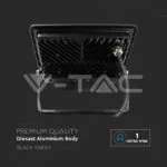 V-TAC VT-20290 50W LED Прожектор PIR Сензор SAMSUNG Чип Черно Тяло 4000K 1М Кабел