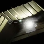 V-TAC VT-20295 20W LED Прожектор PIR Сензор SAMSUNG Чип Бяло Тяло 3000K 1М Кабел
