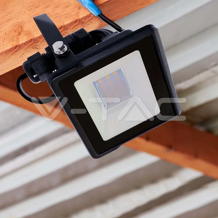 V-TAC VT-20313 50W LED Прожектор SAMSUNG Чип Черно Тяло 3000K