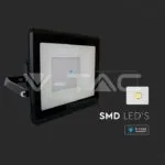 V-TAC VT-20313 50W LED Прожектор SAMSUNG Чип Черно Тяло 3000K